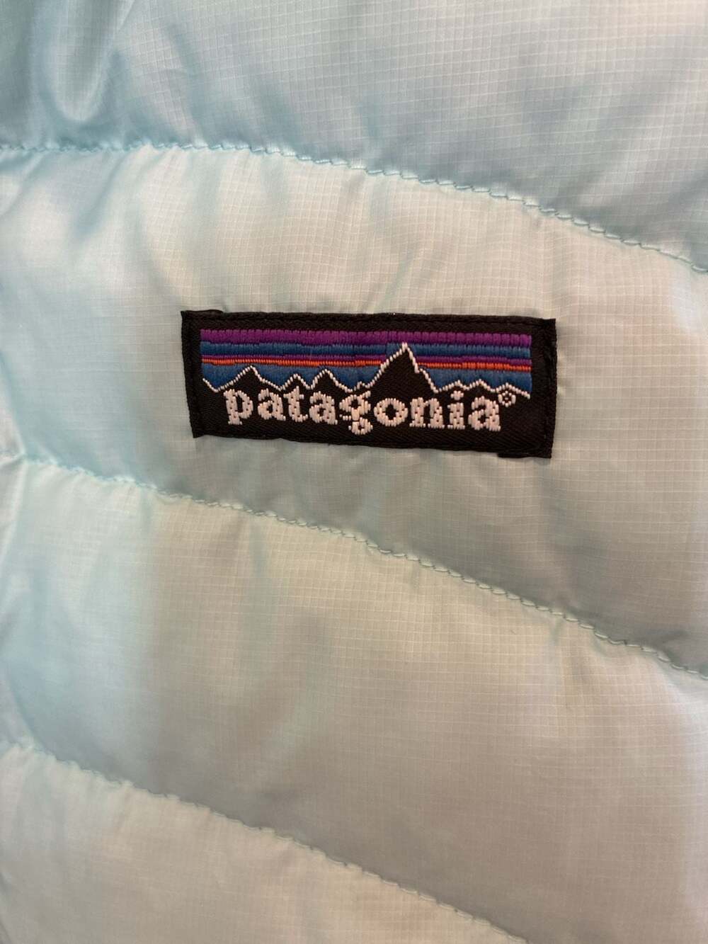Patagonia Women's Mako Blue Down Vest
